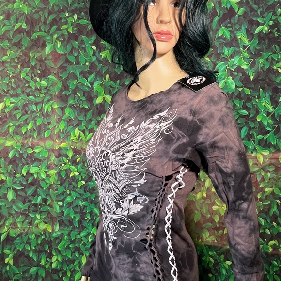 Affliction Women’s T-Shirt - Picture 4 of 16